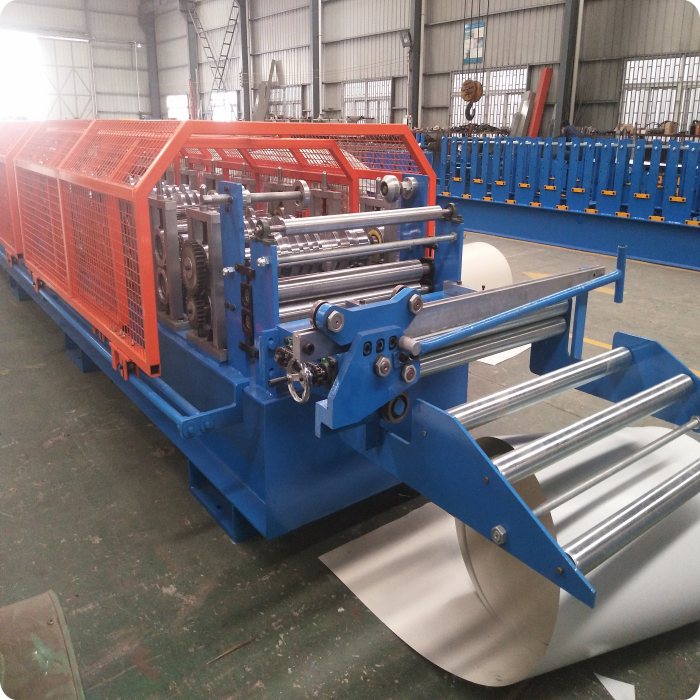 Pre-painted Steel Snap Lock Metal Roofing Machine